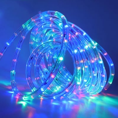 LED маркуч за външна употреба 20 м - разноцветен
