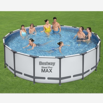 Сглобяем басейн 488 x 122 см Bestway