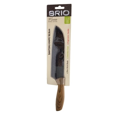 Нож Brio Mocca Marble Edition Нож Brio Mocca Marble Edition - САНТОКУ