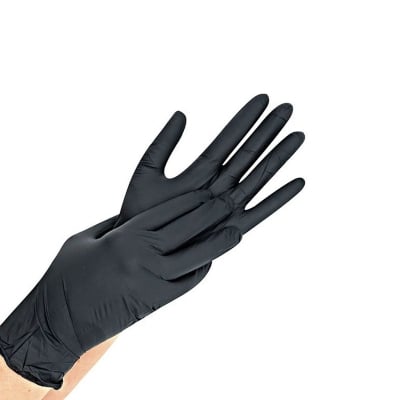 Ръкавици нитрил без талк - размер L / 100 броя