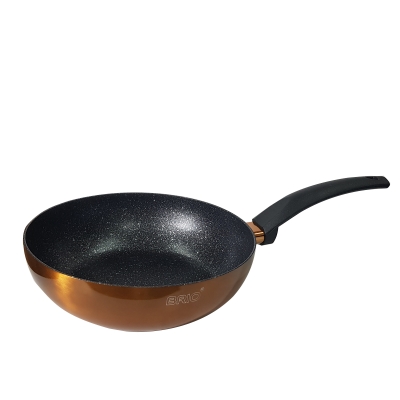 Тиган WOK Brio Copper Collection - 28 см