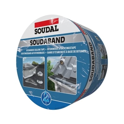 Битумна лента SOUDAL Soudaband АЛУМИНИЙ Битумна лента SOUDAL Soudaband АЛУМИНИЙ - 50 мм х 10 м