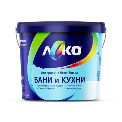 Боя за влажни помещения ЛЕКО