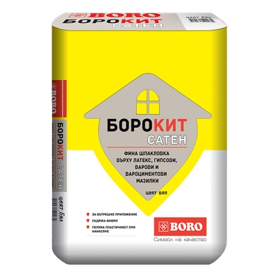 Фина шпакловка БороКИТ Сатен - 15 кг