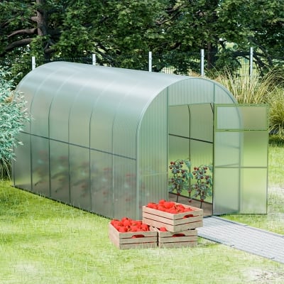 Оранжерия Primaterra Mini- 2 х 2.1 - дължина от 4 , 5 , 6 , 7 , 8 , 9 , 10 , 11 м  Оранжерия Primaterra Mini- 2 х 2.1 x 7 м 