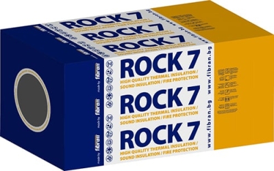ВАТА КАМЕННА ROCK LIGHT 600х1200х100мм. 30-35 кг/м3
