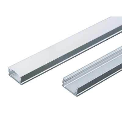 П-образен профил за LED лента D-iL - ПРОЗРАЧЕН / 3 метра