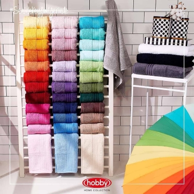 Комплект от 4 броя памучни хавлиени кърпи HOBBY RAINBOW 50 × 90 см