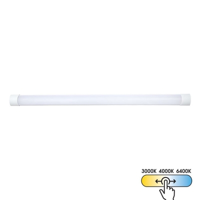 LED линейно осветително тяло Vivalux FLAT с регулиране на цветната температура CCT (3000 K / 4000 K / 6500K) - 50W / 150 см