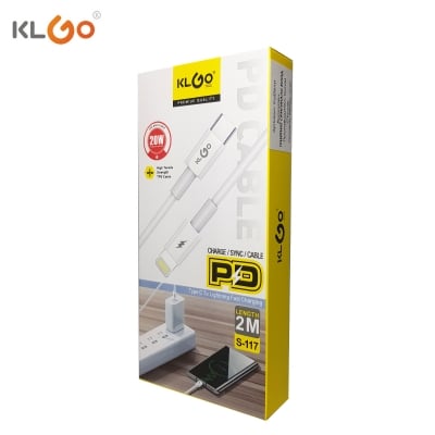 Захранващ кабел Type C-iOS KLGO S-117