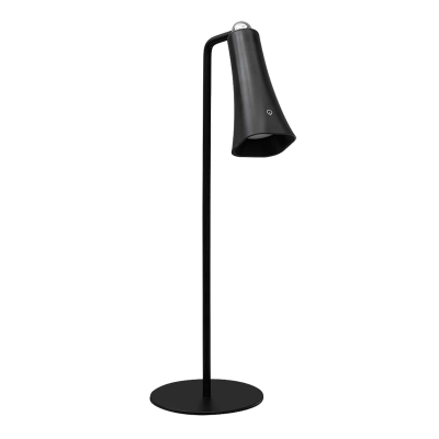 LED димираща магнитна настолна лампа UltraLux MNLB34B с USB зареждане - ЧЕРНА
