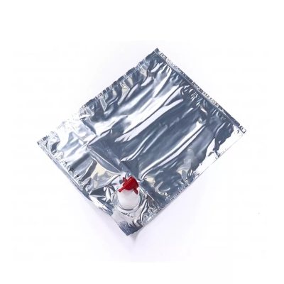 Метализиран плик за вино/сок с кранче Bag In Box