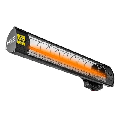 Инфрачервен нагревател NEO Tools 90-031 със златиста халогенна лампа - 2 kW