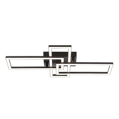 Плафон VIVALUX Sonoma LED RC3 - ЧЕРЕН / 24 W / 4 000 K