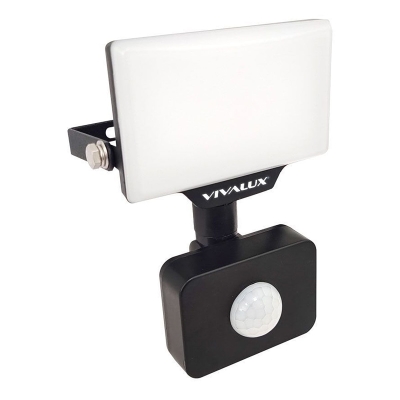 LED прожектор със сензор VIVALUX Shift черен - 6 400 К / 10 W