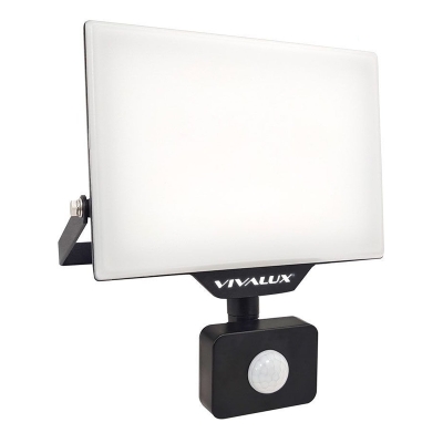 LED прожектор със сензор VIVALUX Shift черен - 6 400 К / 30 W