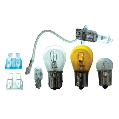 Комплект 5 крушки за автомобил с 2 предпазителя Auto Practic 52303 - 12 V / 55 W / H3