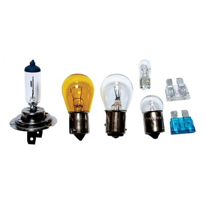 Комплект 5 крушки за автомобил с 2 предпазителя Auto Practic 52302 - 12 V / 55 W / H7