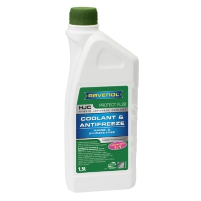 Антифриз HJC Hybrid Japanese Coolant FL22 1.5 л - концентрат RAVENOL