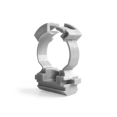 Заключваща се за тръба модулна скоба ELS-LCB-20 - 50 броя / Ø 20 мм