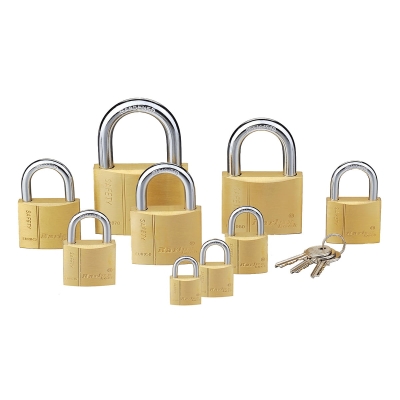 Месингов катинар със стоманено ухо Rarlux Lock