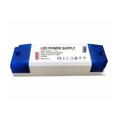 LED траф пластик D-iL 90018 IP45 – 36 W / DC 12 V / 3 A