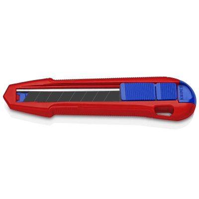 Макетен нож 18 мм с магнезиев корпус 90 10 165 BK CutiX® KNIPEX