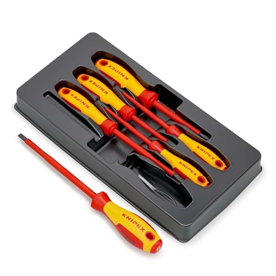 Професионален комплект изолирани отвертки KNIPEX 00 20 12 V01 - 6 броя