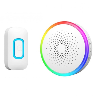 Безжичен звънец с батерии RL-3896 - БЯЛ