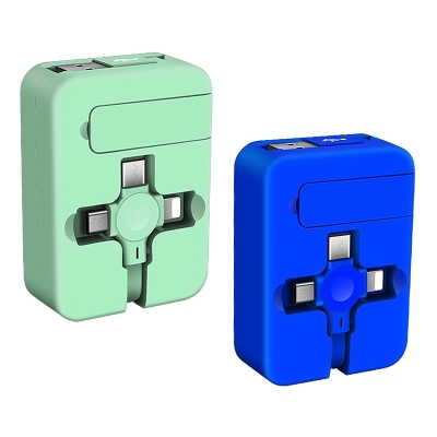 3 в 1 кабел за зареждане или прехвърляне на данни с държач за телефон AUTO Practic CL216