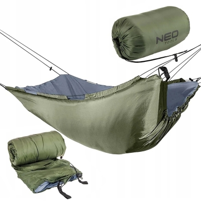 Водоустойчива подплата/спален чувал за хамак NEO Tools 63-184 – 222 × 101 см