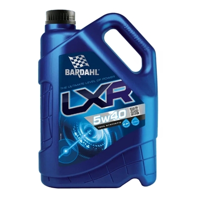 Моторно масло с плазмена технология Bardahl PLASMA LXR 5W40 - 5 литра