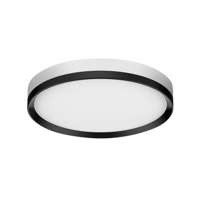 LED плафон PLUTO 30W 3CCT Ø280 мм IP44 – черно  Vito