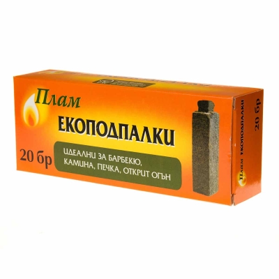 Еко Подпалки ПЛАМ – 20 броя