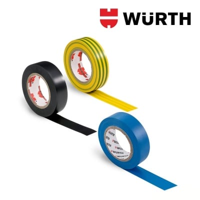 Електро-изолирбанд PVC WÜRTH - 15 мм х 10 м