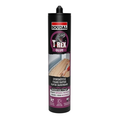 Монтажно лепило бързо действие SOUDAL T-REX