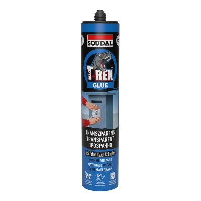 Монтажно лепило SOUDAL T-REX - прозрачeн