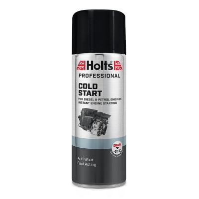 Спрей за лесно стартиране на студен двигател Holts Cold Start - 400 мл