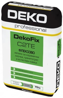 ЛЕПИЛО ФЛЕКСОВО DekoFix C2TE 25 кг.