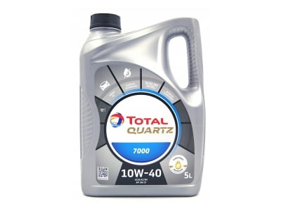 Двигателно масло Total Quartz 7000 10W-40 Двигателно масло Total Quartz 7000 10W-40 - 5 литра
