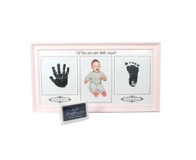 Подарък за бебе -рамка с отпечатък