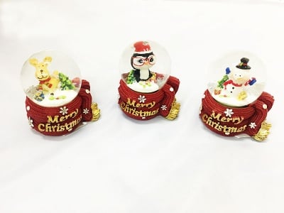 Коледно преспапие Снежинки