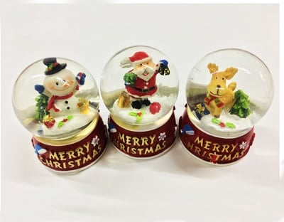 Коледно преспапие Merry Christmas