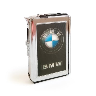 Подаръчен комплект табакера със запалка - ЛУКС