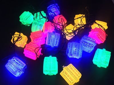 LED Коледни лампички -Подаръци
