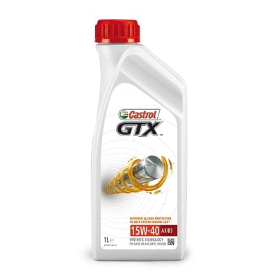 Четиритактово масло за двигател CASTROL GTX 15W-40