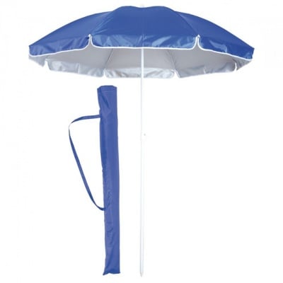 Цветен плажен чадър с UV защита
