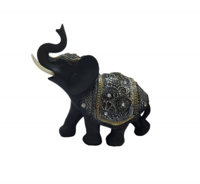 Статуетка Черен слон 