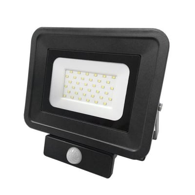 LED SMD Прожектор със сензор 30W черен Classic Line2 Optonica