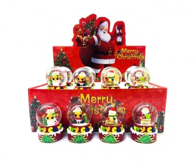 Коледно преспапие Merry Christmas